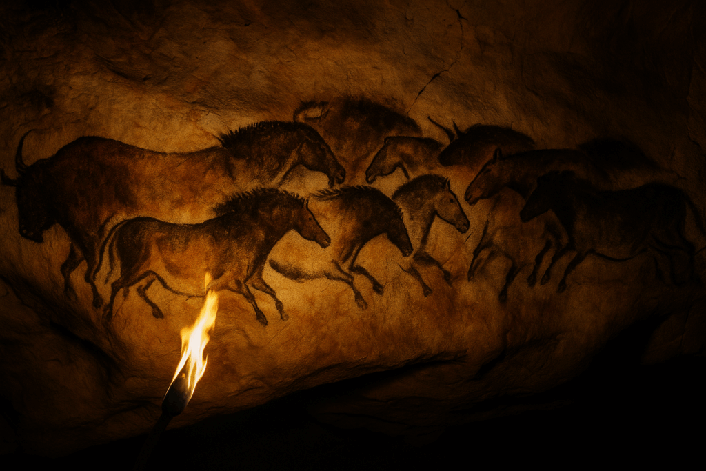 Arqueólogos descubren el ´cine prehistórico´ en doce cuevas de Francia.