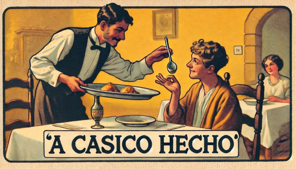 ¿Qué Significa “A Casico Hecho”?